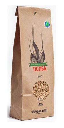Полба пакет (500 г), Чёрный хлеб БИО